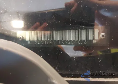 2008 Chevrolet Equinox Ls from USA, damaged, VIN 2CNDL23F186304876